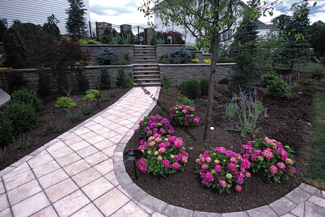 Retaining Walls with steps