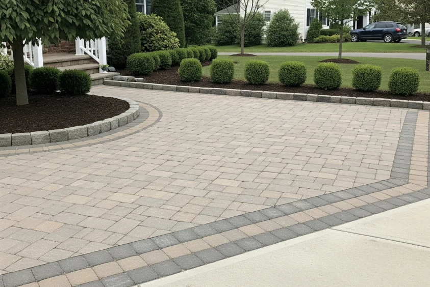 New Pavers Driveway