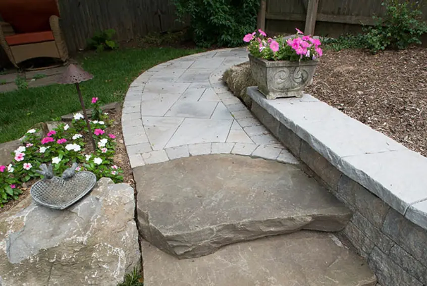 Stone steps