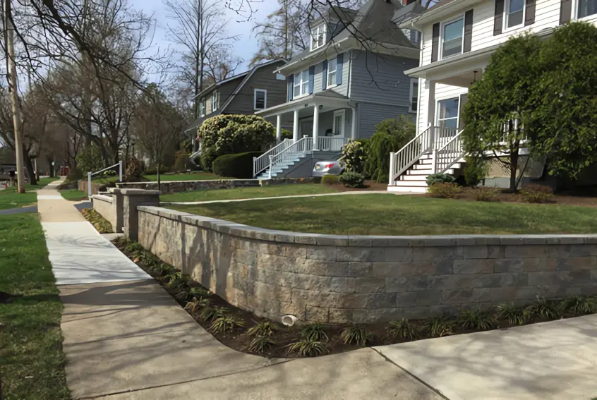 Stone wall creation in nj new jersey near me