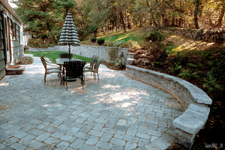 Hardscape Drainage Solutions - Retaining Walls