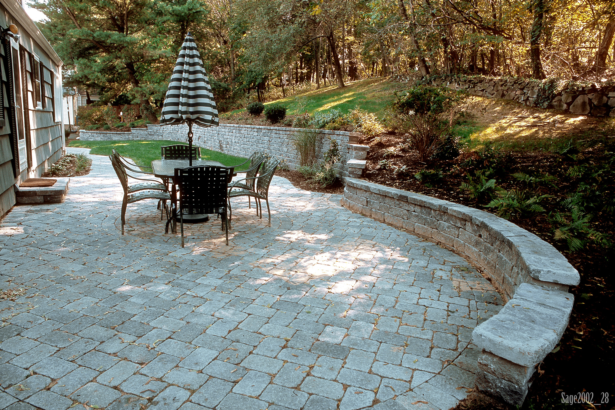 Hardscape Drainage Solutions - Retaining Walls