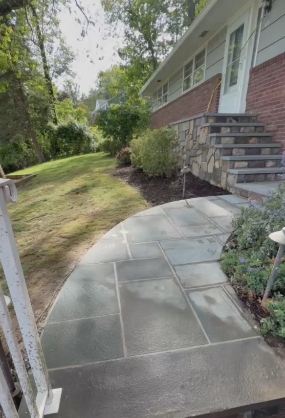 Front Porch & Walkway Makeover in Long Hill Township, NJ